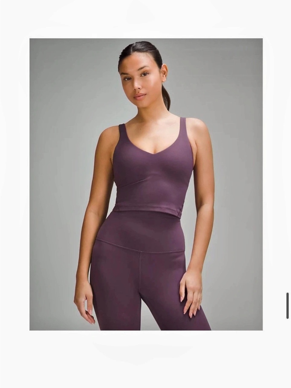 Lululemon Align Tank Top - Grape Thistle